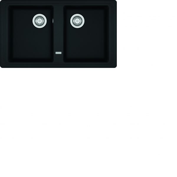 Franke Fragranitbecken BFG 620-34-34 Black Matt Drehknopf
